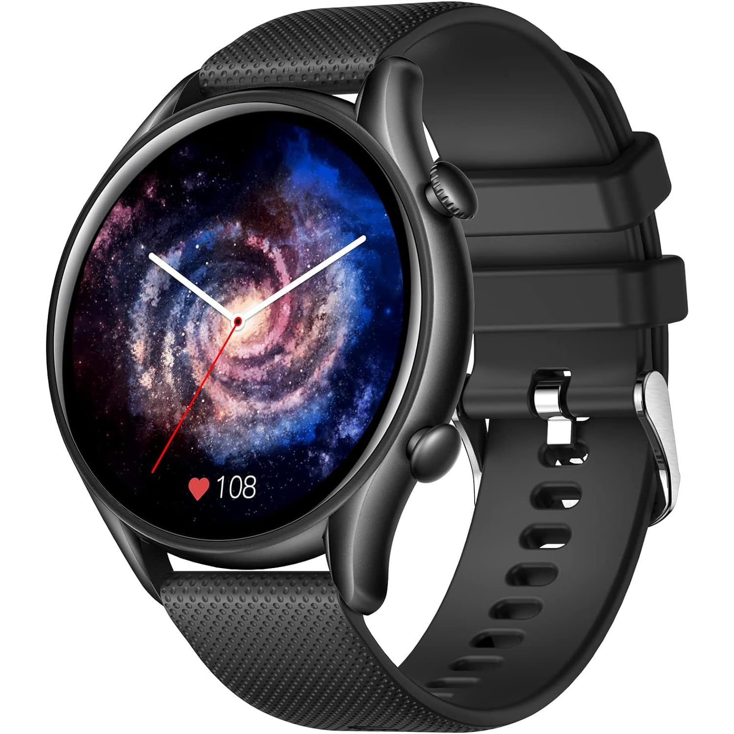 IP68 Waterproof Smartwatch Fitness Tracker Answer/Make Calls Heart Rate Blood Pressure Sleep Monitor Step Counter-Sport Running Digital Watch for Android iOS Phones (Black) IP68 Waterproof Smartwatch Fitness Tracker Answer/Make Calls Heart Rate Blood Pressure Sleep Monitor Step Counter-Sport Running Digital Watch for Android iOS Phones (Black)